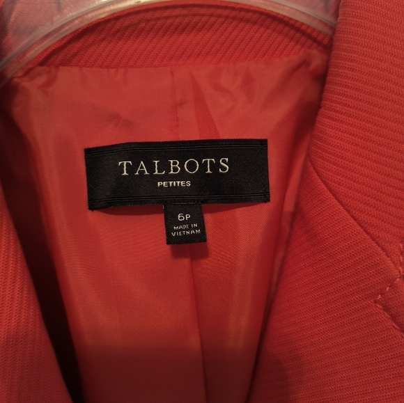 Talbots Orange Blazer - Picture 3 of 4